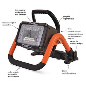 PROJECTEUR D'INTERVENTION RECHARGEABLE REVEL SCOUT AKRON