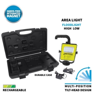ECLAIRAGE DE ZONE ATEX  rechargeable avec valise de transport 