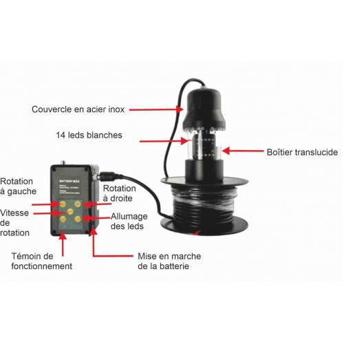 CAMÉRA SOUS MARINE SONDCAM