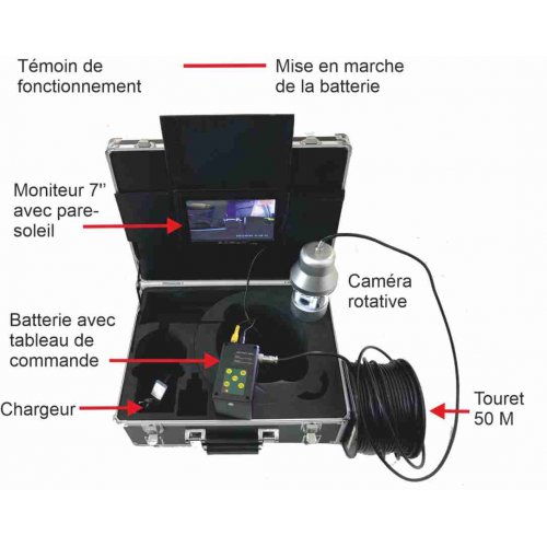 CAMÉRA SOUS MARINE SONDCAM