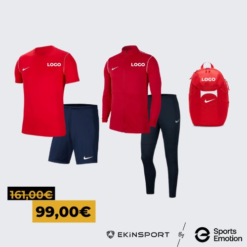  5 pièces / Nike Park 20 / Maillot + Short + Veste  + Pantalon + Sac