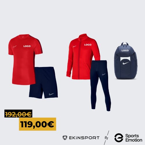 5 pièces / Nike Academy 23 / Maillot  + Short + Veste + Pant + Sac