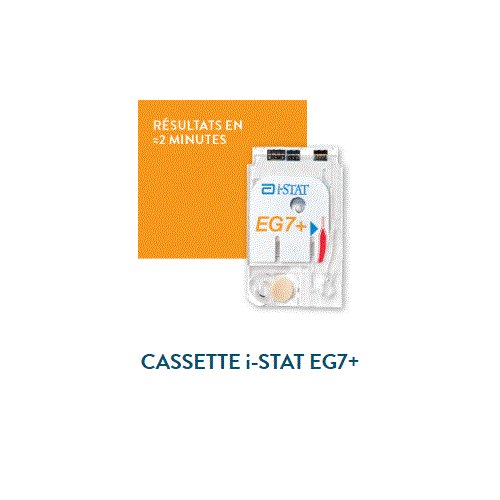  i-STAT EG7 - Gaz du sang et électrolytes