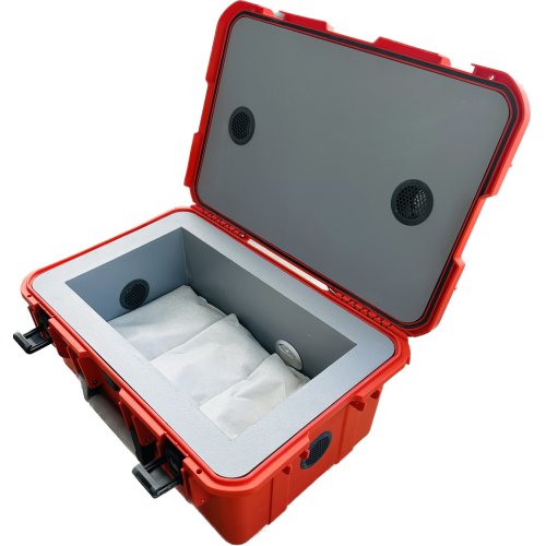 Valise de protection certifiée pour transport et charge de batterie lithium-ion