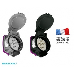 PN Prise de charge courant continu 24 V - IP55 - grise