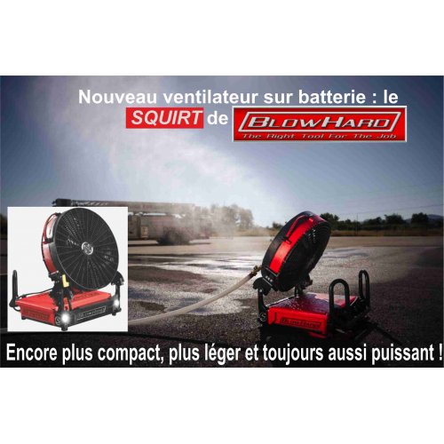 Ventilateur sur batterie SQUIRT