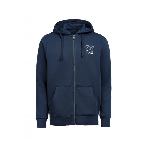Sweat zippé personnalisé avec votre logo