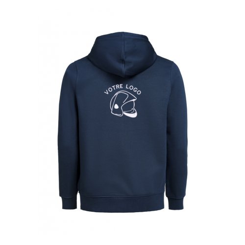 Sweat zippé personnalisé avec votre logo