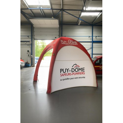 TENTE GONFLABLE publicitaire - 3mx3m, 4mx4m, 5mx5m, 6mx6m