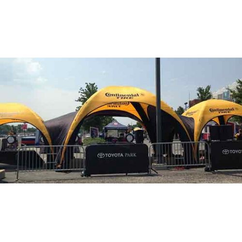 TENTE GONFLABLE publicitaire - 3mx3m, 4mx4m, 5mx5m, 6mx6m