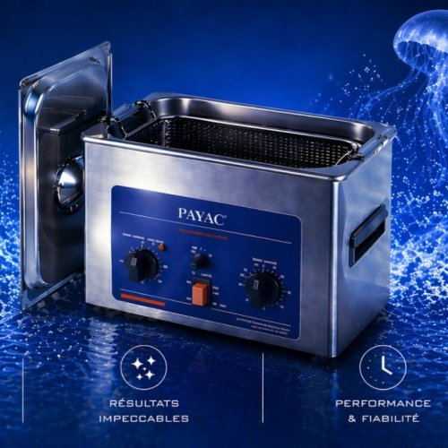 Cuve à Ultrasons EMag : 0.8L – 42L