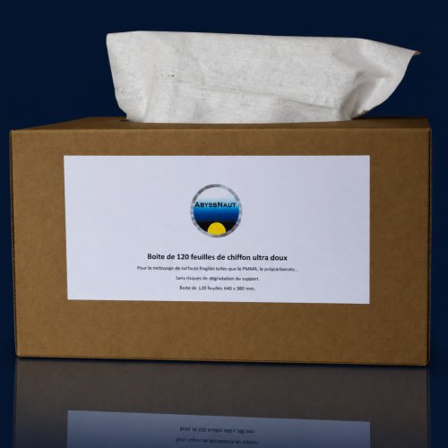 Chiffon Ultra doux – Nettoyage optique PMMA Aquarium et surfaces sensibles