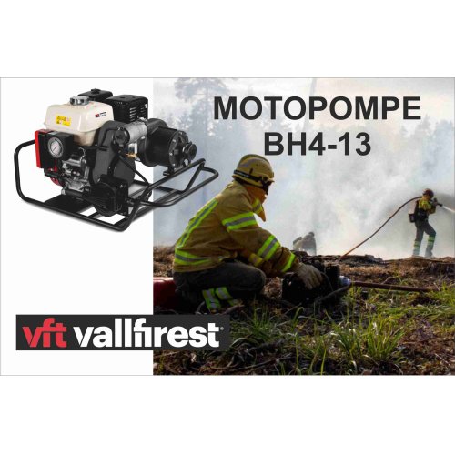 MOTOPOMPE FEUX DE FORÊT BH4-13 VALLFIREST