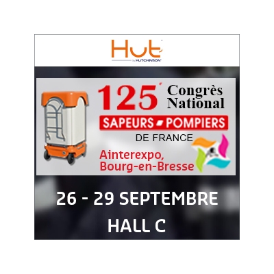 La Hut' sera au Congrès National des Sapeurs-Pompiers 2018