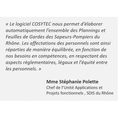 Cosytec au Congrès National des Sapeurs-Pompiers