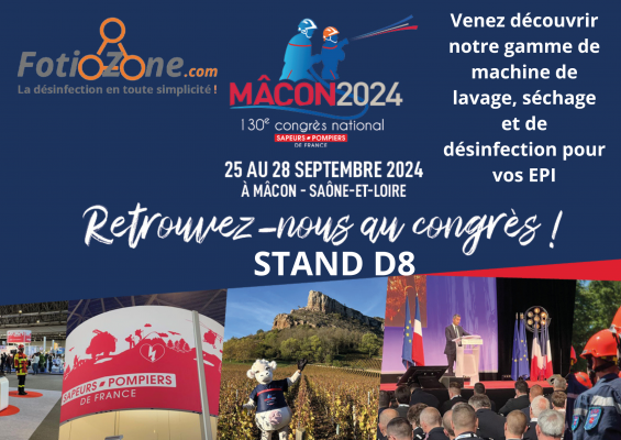 130 -ème Congrès national des sapeurs pompiers à Macon 