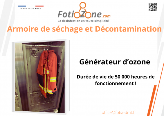 🧥 Armoire de séchage & décontamination Fotiozone