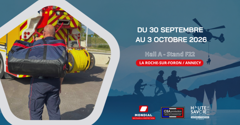 CSA PRODUCTION sera au Mondial Secours Protection 2026 Haute-Savoie Mont-Blanc