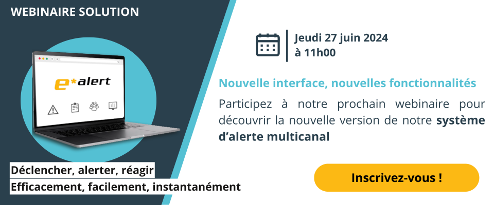 Démo exclusive d'e*alert, votre allié pour la gestion des urgences