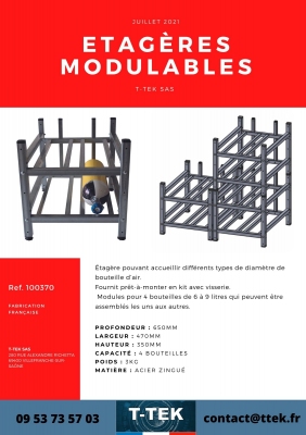 Etagère modulable