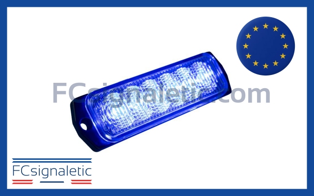 Feu de pénétration 6 LED bleu LEDSON