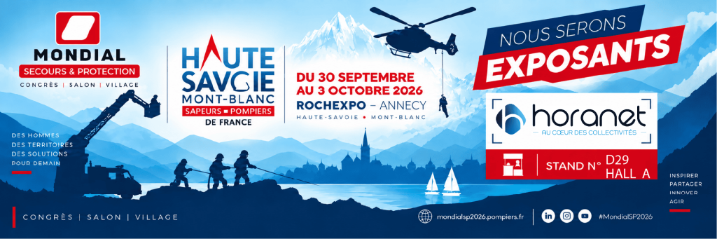 Horanet sera présent au Congrès National des Sapeurs-Pompiers de France !