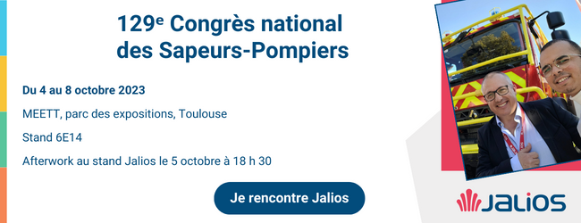 Invitation : Afterwork Jalios à la 129ᵉ édition du Congrès des SDIS 