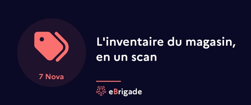 L'inventaire du magasin, en un scan
