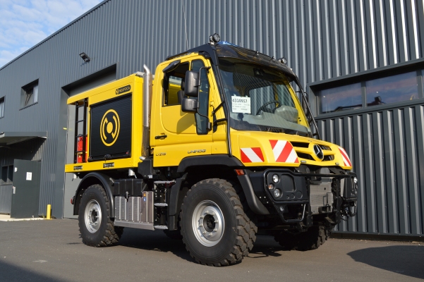 L\'Unimog U219 Mercedes carossage Neufoca : notre nouveau véhicule de prévention incendie