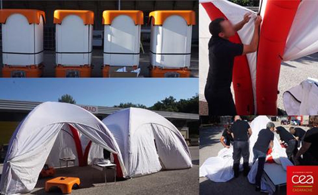 LA HUT’ EST RENTRÉE EN ACTION AU CEA DE CADARACHE