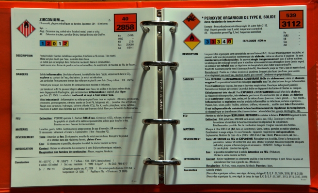 Guide International Accidents Chimiques - Mise à jour 2024