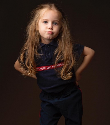 Le plus jeune sapeur-pompier de France est une fillette de 4 ans ! 