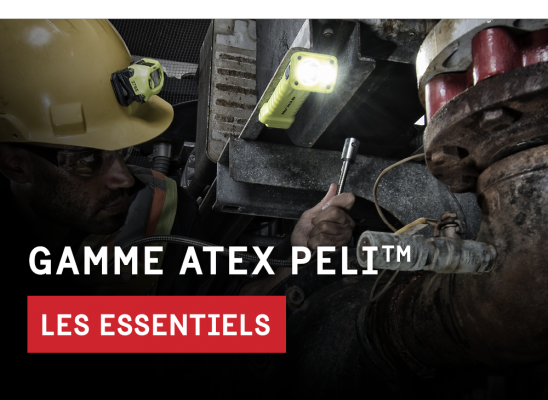 Les essentiels de la gamme ATEX PELI™ !