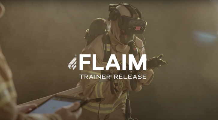 Mise à jour du simulateur d’entraînement incendie en réalité virtuelle FLAIM TRAINER 