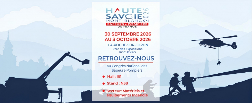 MMF au Congrès National des Sapeurs-Pompiers 2026