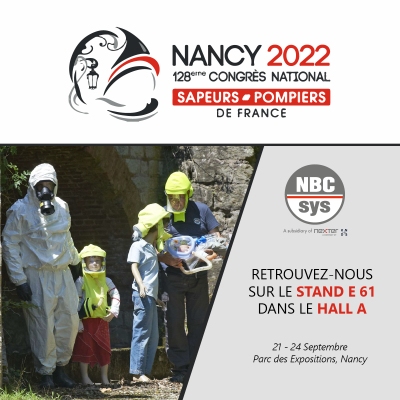 NBC-Sys au Congres National des Sapeurs-Pompiers à Nancy