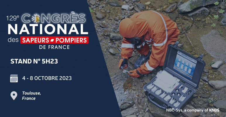 NBC-Sys au Congrès National des Sapeurs-Pompiers de France à Toulouse