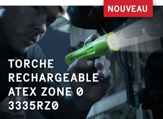 NOUVEAUTÉ : une lampe torche ATEX puissante et modulable