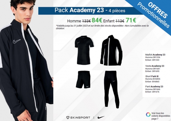 Packs Promos Nike
