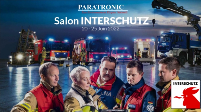 PARATRONIC au salon INTERSCHUTZ