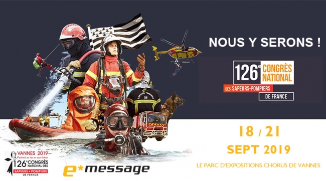 Participation au 126e Congrès National des Sapeurs-Pompiers à Vannes 