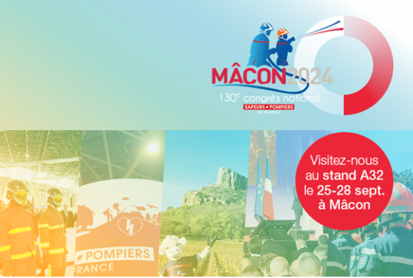 Participation au Congrès des pompiers Mâcon 2024