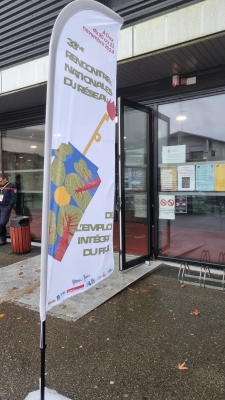 Présent à la 33ème rencontre du réseau de l'emploi  intégré du feu qui se déroule en ce moment à DAX jusqu'au 22 novembre