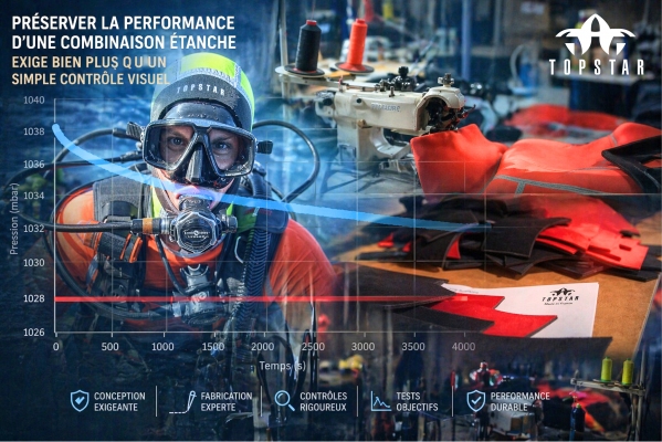 Préserver la performance d’une combinaison étanche exige bien plus qu’un simple contrôle visuel.