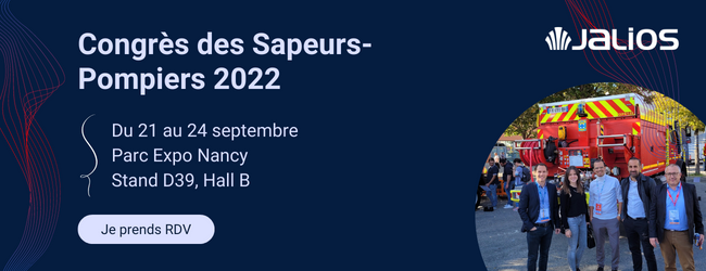 Rencontrez Jalios au Congres des SDIS à Nancy du 21 au 24 Septembre !