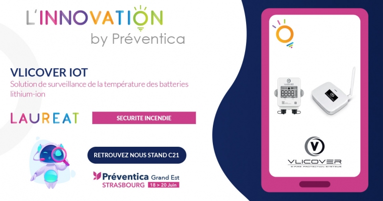 Retrouvez l'Innovation Vlicover IoT à Préventica Strasbourg