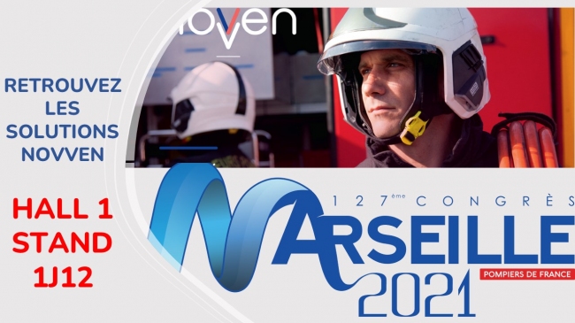 Retrouvez NOVVEN au Congrès National des Sapeurs-Pompiers 