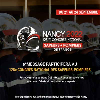 SAVE THE DATE ! : e*Message sera present au 128e CNSPF