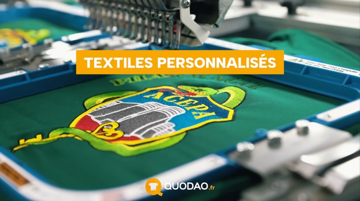👕 Textile pro certifié bio, 100% personnalisable avec livraison rapide — QUODAO