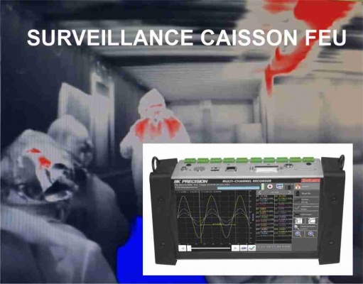 Une solution pour la surveillance des stagiaires en caisson feu.